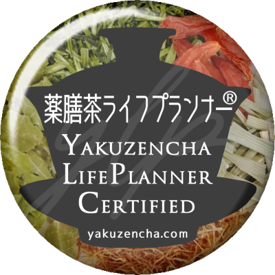 薬膳茶ライフプランナー®認定者バッジ
